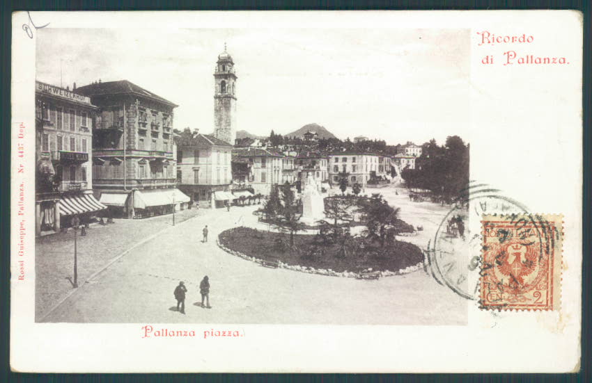 Verbania Pallanza cartolina ZQ6489 – fronte