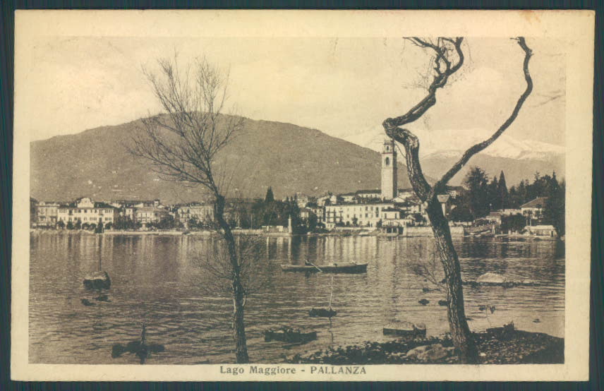 Verbania Pallanza cartolina ZQ6491 – fronte