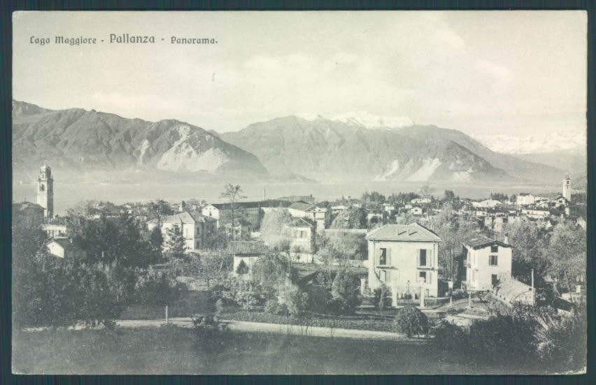 Verbania Pallanza cartolina ZQ6499 – fronte