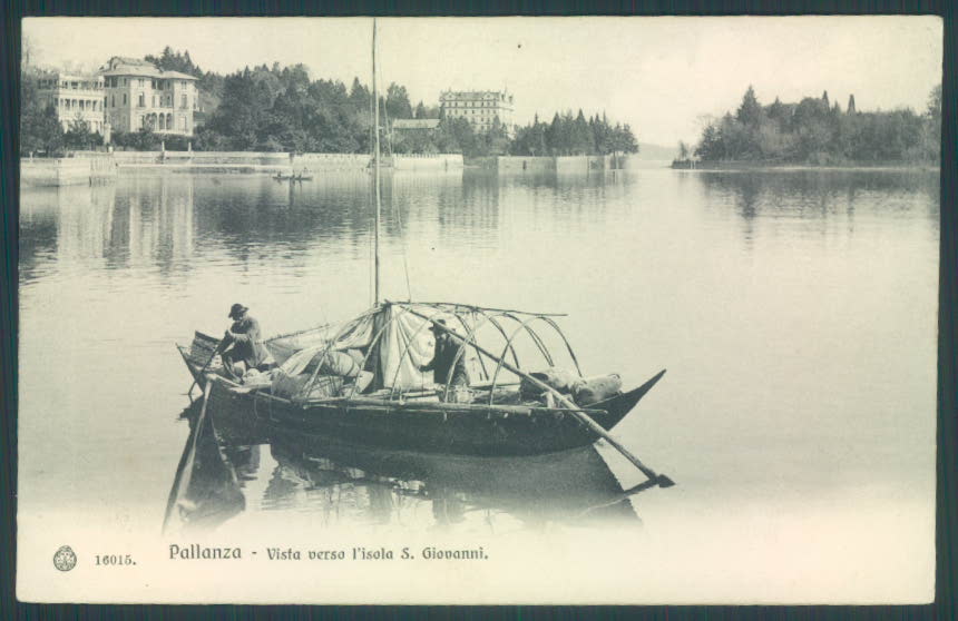 Verbania Pallanza Barca cartolina ZQ6501 – fronte