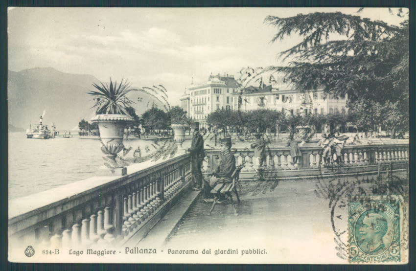 Verbania Pallanza cartolina ZQ6506 – fronte
