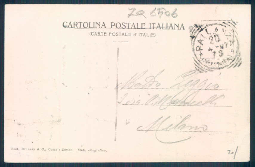 Verbania Pallanza cartolina ZQ6506 – retro