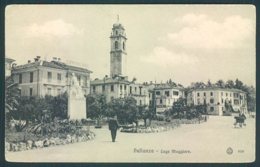 Verbania Pallanza PIEGA cartolina ZQ6509 – fronte