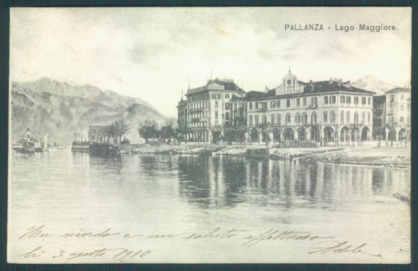 Verbania Pallanza cartolina ZQ6512 – fronte