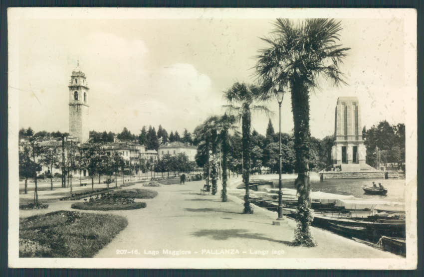Verbania Pallanza ABRASA Foto cartolina ZQ6516 – fronte