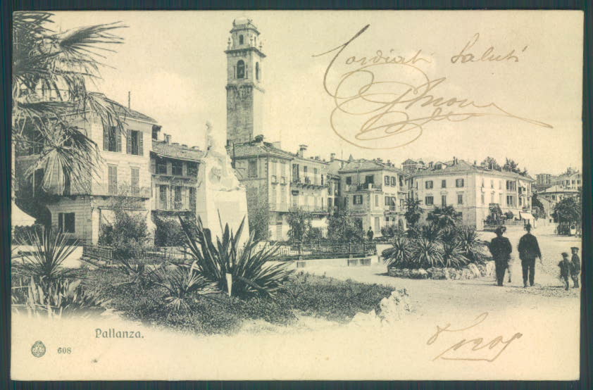 Verbania Pallanza cartolina ZQ6520 – fronte