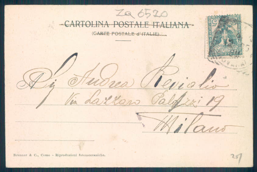Verbania Pallanza cartolina ZQ6520 – retro