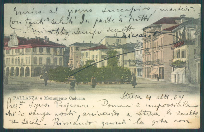 Verbania Pallanza cartolina ZQ6522 – fronte