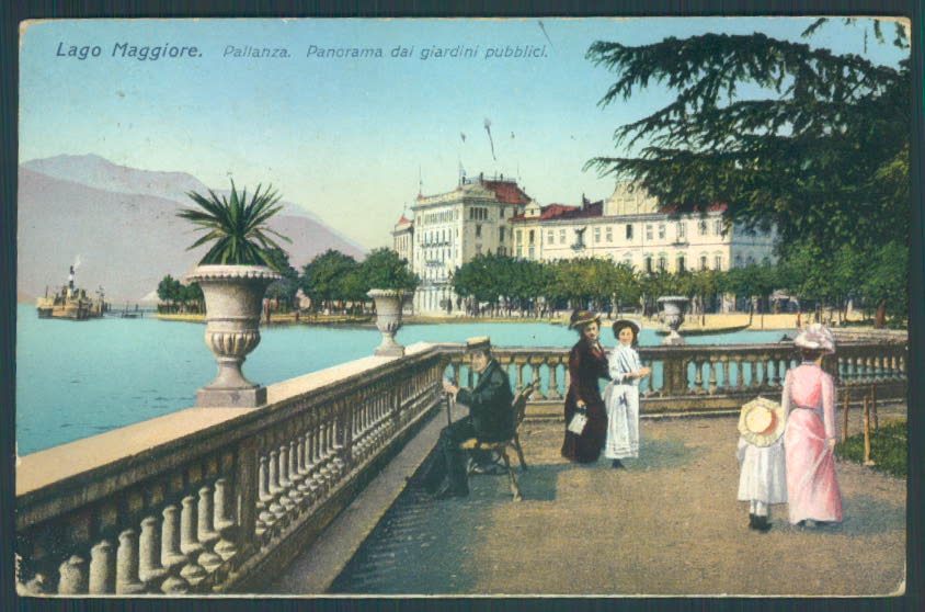 Verbania Pallanza cartolina ZQ6524 – fronte