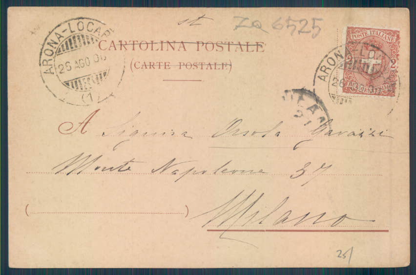 Verbania Pallanza cartolina ZQ6525 – retro