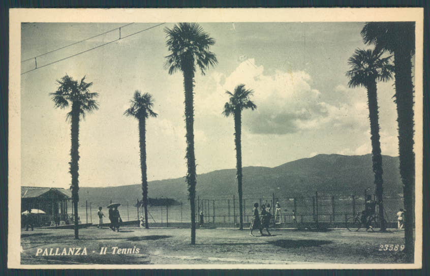 Verbania Pallanza Tennis cartolina ZQ6529 – fronte