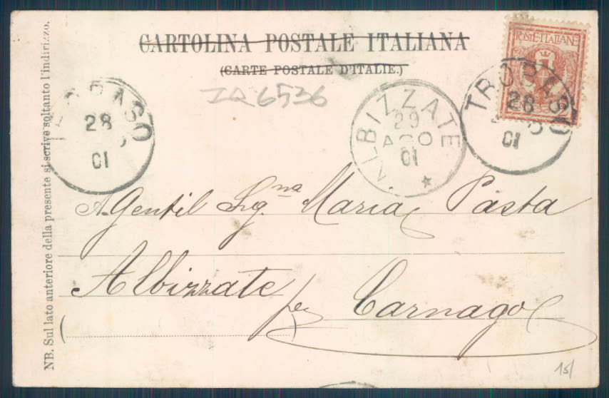 Verbania Premeno cartolina ZQ6536 – retro