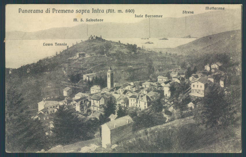 Verbania Premeno cartolina ZQ6558 – fronte