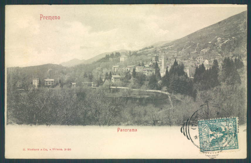 Verbania Premeno cartolina ZQ6561 – fronte