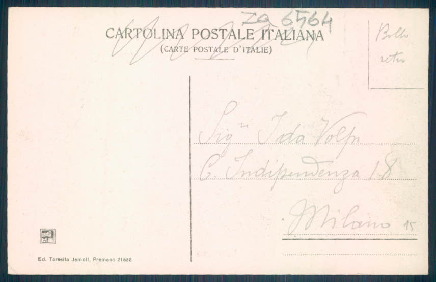 Verbania Premeno cartolina ZQ6564 – retro