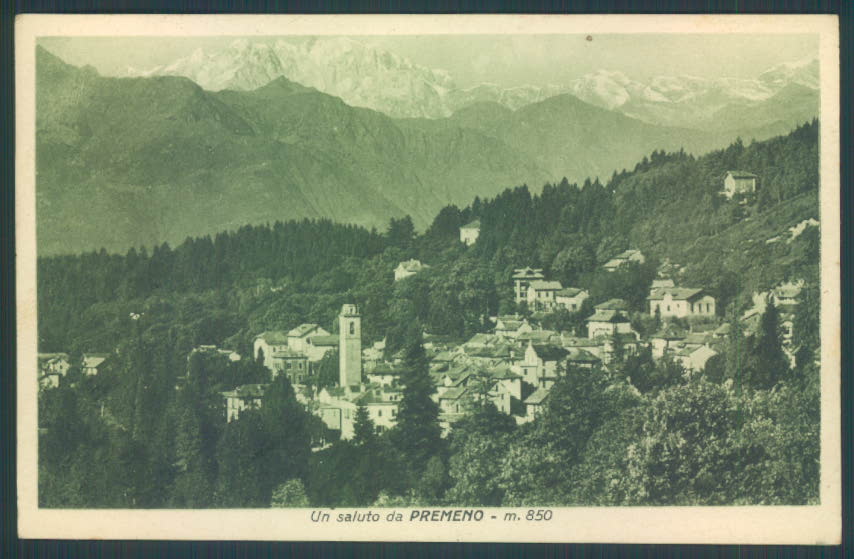 Verbania Premeno cartolina ZQ6566 – fronte