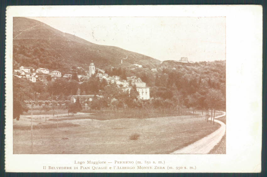 Verbania Premeno cartolina ZQ6571 – fronte