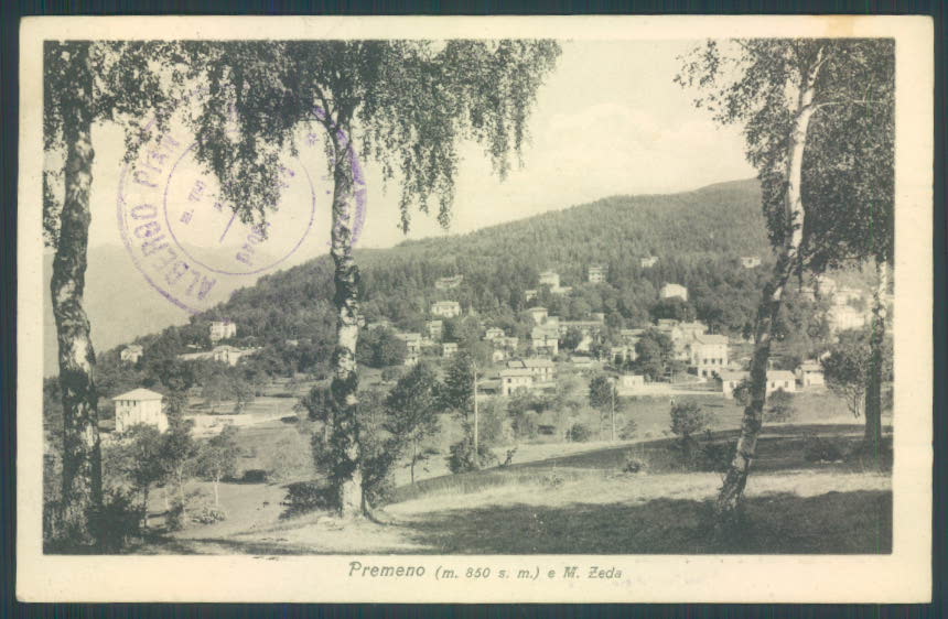 Verbania Premeno cartolina ZQ6573 – fronte