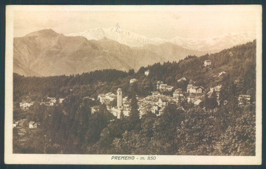 Verbania Premeno cartolina ZQ6578 – fronte