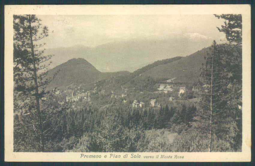 Verbania Premeno cartolina ZQ6579 – fronte