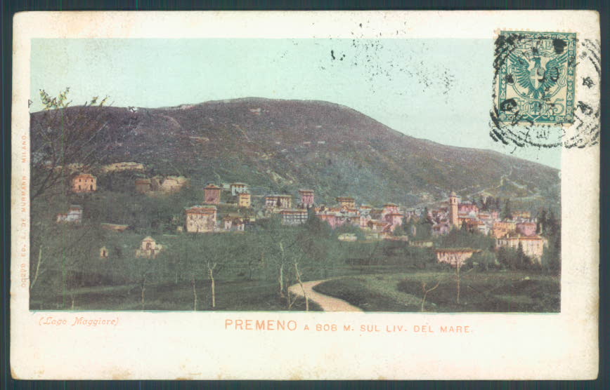 Verbania Premeno cartolina ZQ6586 – fronte