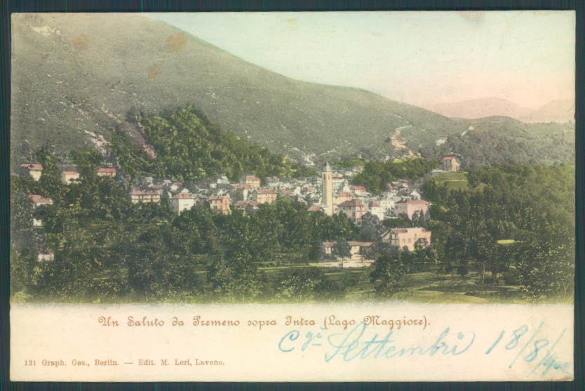 Verbania Premeno cartolina ZQ6587 – fronte