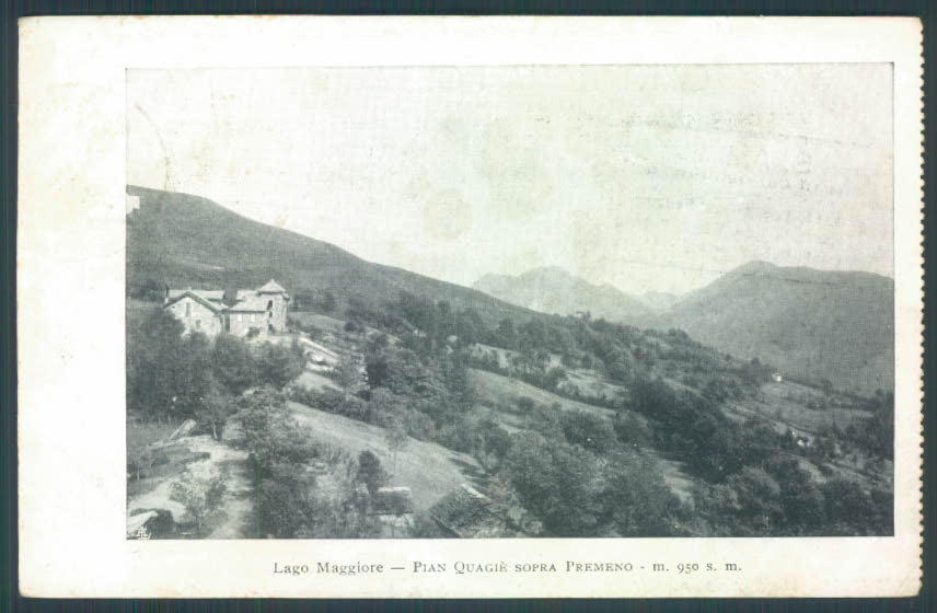 Verbania Premeno cartolina ZQ6590 – fronte