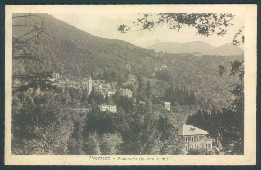 Verbania Premeno cartolina ZQ6601 – fronte