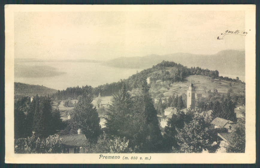 Verbania Premeno cartolina ZQ6606 – fronte