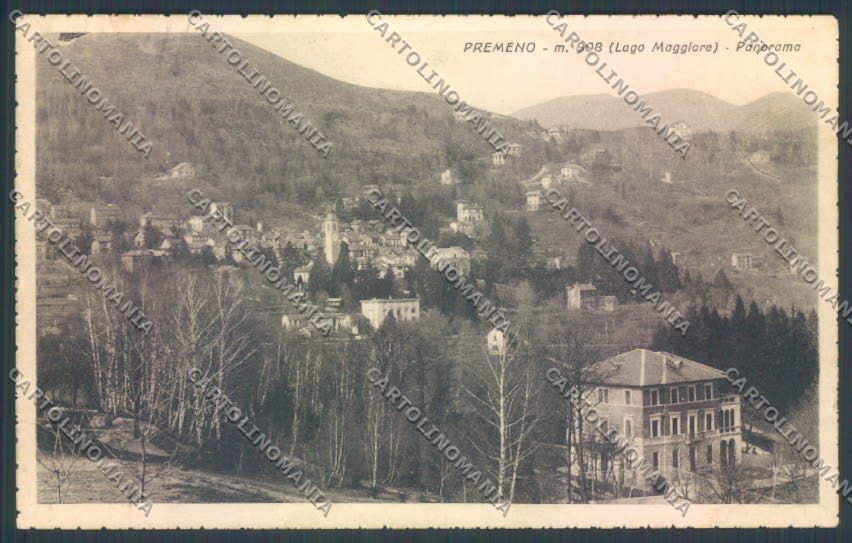 Verbania Premeno cartolina ZQ6630 – fronte