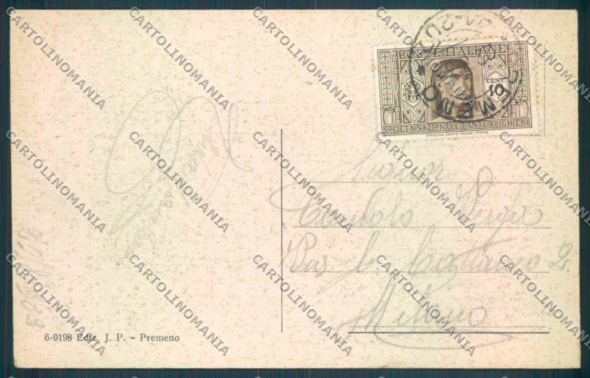 Verbania Premeno cartolina ZQ6643 – retro
