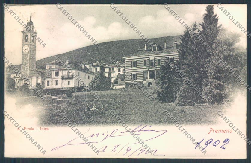 Verbania Premeno cartolina ZQ6646 – fronte