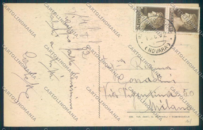 Verbania Bognanco cartolina ZQ6656 – retro