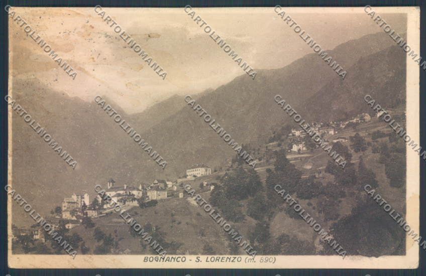 Verbania Bognanco MACCHIA cartolina ZQ6668 – fronte