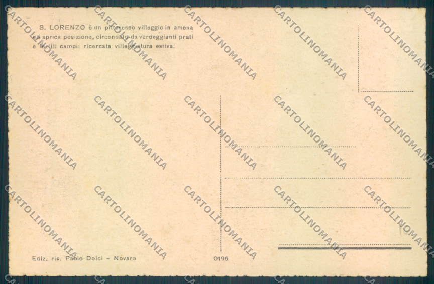 Verbania Bognanco cartolina ZQ6682 – retro