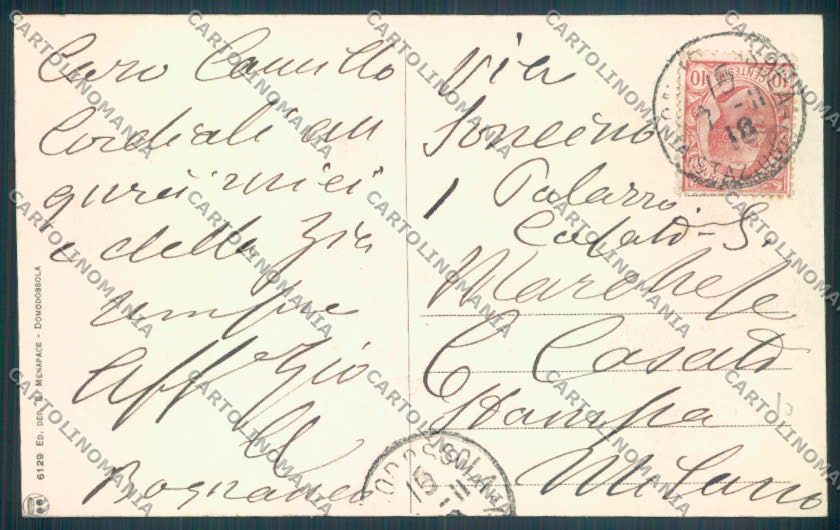 Verbania Bognanco cartolina ZQ6683 – retro