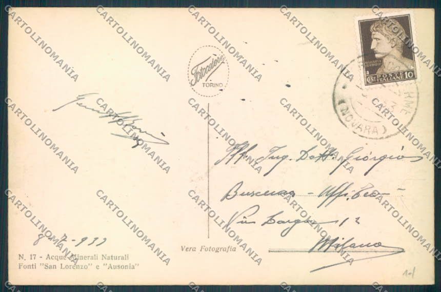 Verbania Bognanco Foto cartolina ZQ6686 – retro