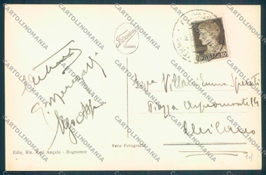 Verbania Bognanco Foto cartolina ZQ6687 – retro