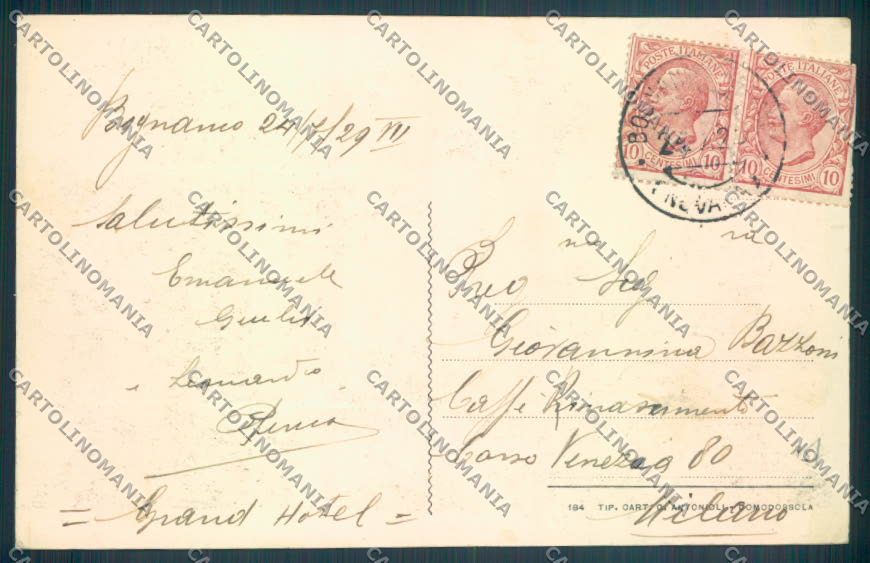 Verbania Bognanco cartolina ZQ6692 – retro