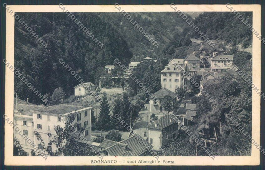 Verbania Bognanco cartolina ZQ6695 – fronte