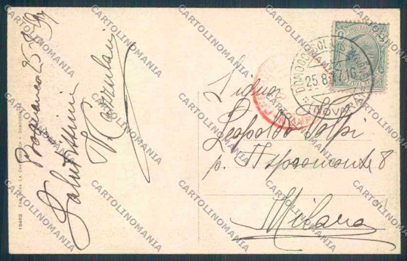 Verbania Bognanco cartolina ZQ6696 – retro