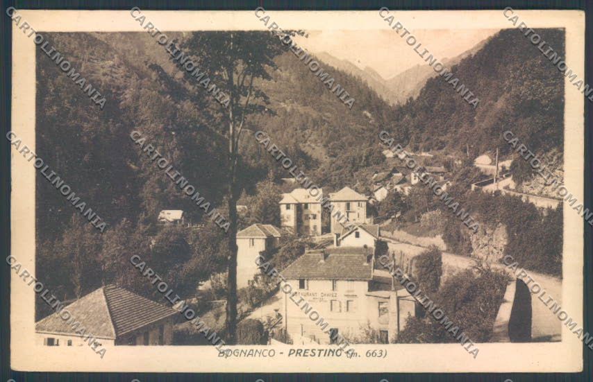 Verbania Bognanco cartolina ZQ6700 – fronte