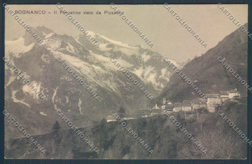 Verbania Bognanco cartolina ZQ6701 – fronte