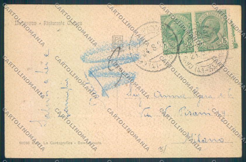 Verbania Bognanco cartolina ZQ6710 – retro