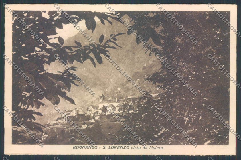 Verbania Bognanco San Lorenzo cartolina ZQ6716 – fronte