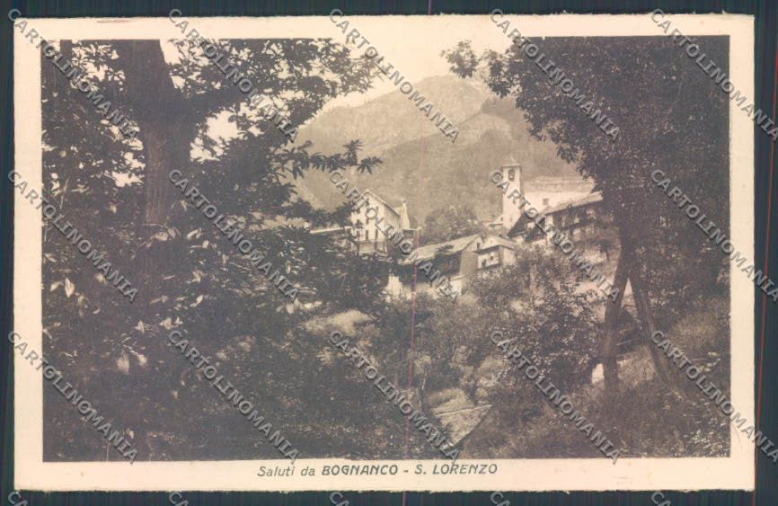 Verbania Bognanco San Lorenzo cartolina ZQ6718 – fronte
