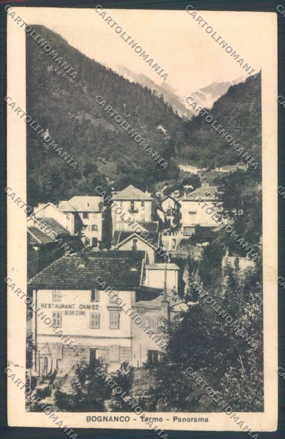 Verbania Bognanco cartolina ZQ6723 – fronte