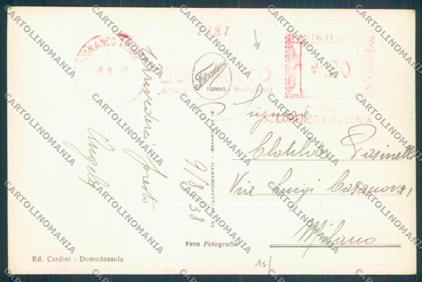 Verbania Bognanco Foto cartolina ZQ6728 – retro