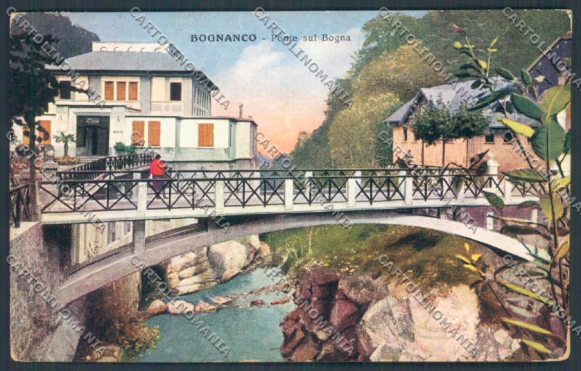 Verbania Bognanco cartolina ZQ6737 – fronte