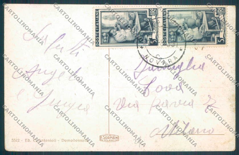 Verbania Bognanco cartolina ZQ6737 – retro